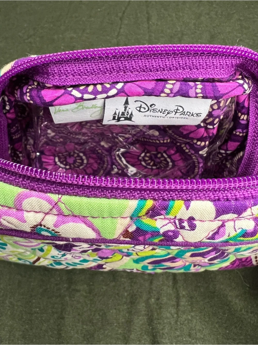 Disney x Vera Bradley cosmetic bag